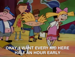 hey arnold nickelodeon GIF