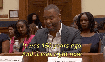 news hearing juneteenth reparations ta-nehisi coates GIF