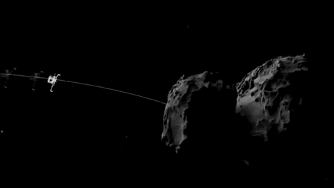 space comet GIF by Digg