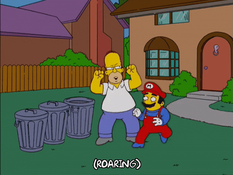 angry homer simpson GIF