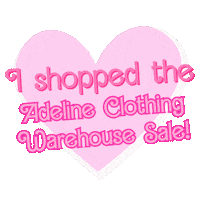 Barbie Movie Shopping Sticker by Adeline Clothing