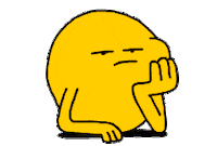 Sadness Boredom Sticker by adui
