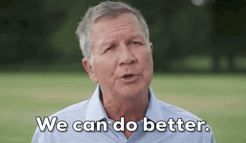 We Can Do Better John Kasich GIF by Election 2020