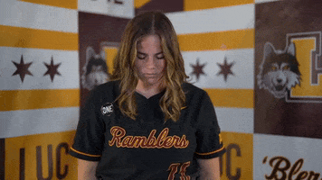 Loyola Softball GIF by LoyolaRamblers