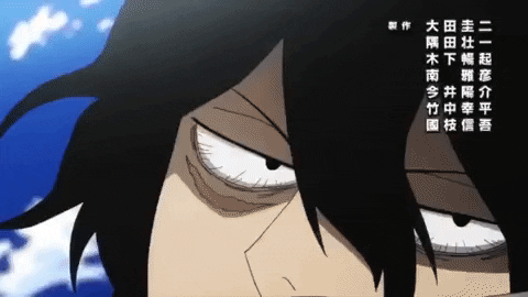 EraserHead232 giphygifmaker mha bnha eraser GIF