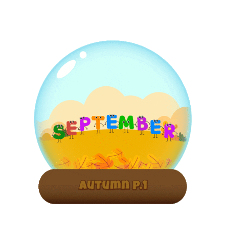 Back To School Fall Sticker by binibambini