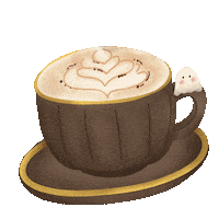 shwing_shwing_ cool coffee drink mood Sticker