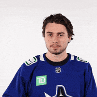 Hockey Player Sport GIF by Vancouver Canucks
