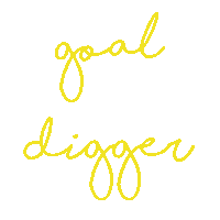 Goal Digger Sticker