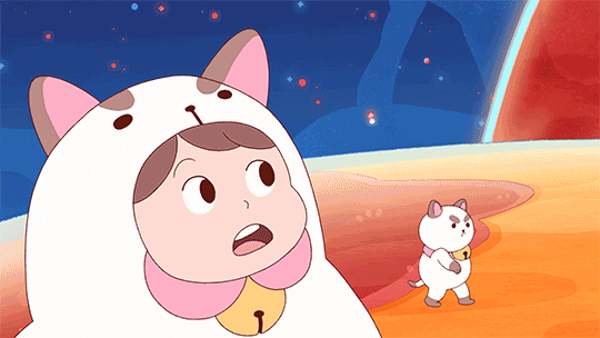animation cartoon hangover GIF by Bee and Puppycat