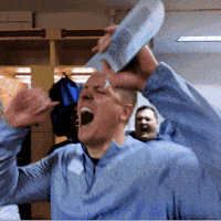 Screaming Lets Go GIF by BYU Cougars