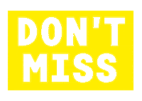 Dont Miss Sticker by SOPHIENSÆLE