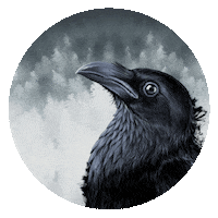 Dark Wow Sticker by Thorsten Berger Illustration