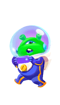 Instagram Space Sticker by POP! Slots Casino