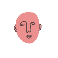 Colourpencils sad pink health relax Sticker