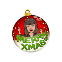 Merry Christmas Sticker by Natasja | WATZIJZEGT