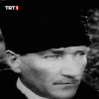 Mustafa Kemal Ataturk Turkey GIF by TRT
