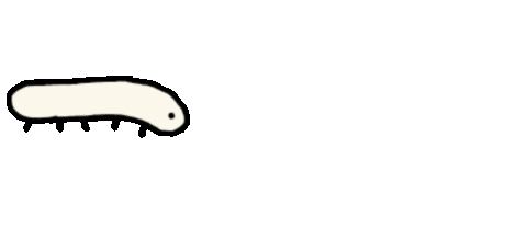 Wurm Sticker by YK Animation Studio