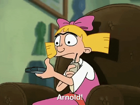 hey arnold nicksplat GIF