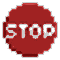 stop STICKER