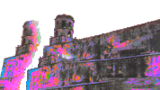 Television Glitch Sticker by Gisela Guzmán