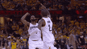 nba playoffs friends GIF by NBA
