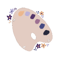 stevengil_art art purple colors arte Sticker