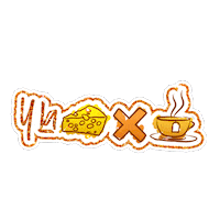 Queso Sticker