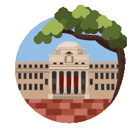 clouds trees Sticker by University of South Carolina