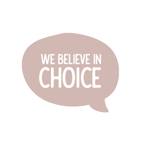 Choice Sticker by Daring Bags