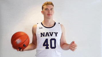 navyathletics navy athletics navy basketball navy mens basketball navy mbb GIF