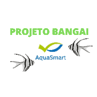 AquaSmartOficial aquarismo aquasmart bangai projeto bangai Sticker