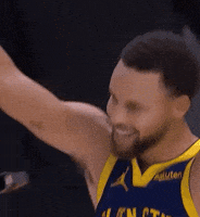 Happy Golden State Warriors GIF by NBA