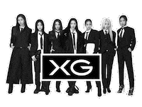 XGOfficial logo maya suits hinata Sticker
