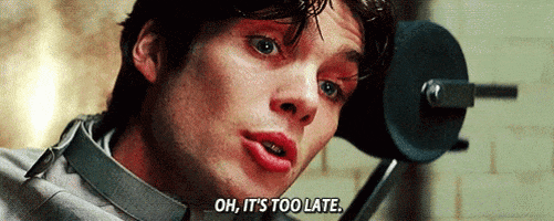 Too Late GIF by memecandy