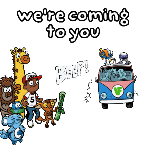 Come On My Way Sticker by VeeFriends