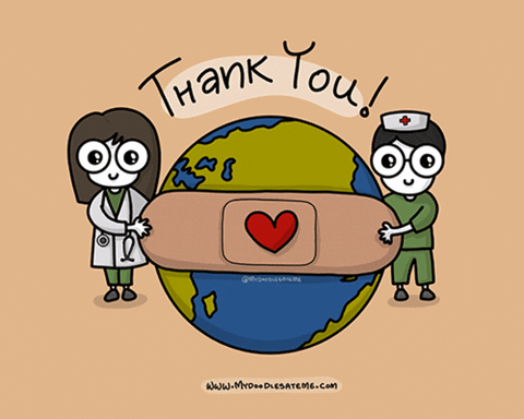 Super Heroes Thank You GIF by mydoodlesateme