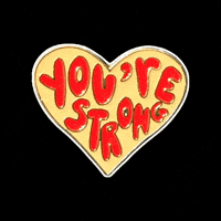 Heart Youre Strong GIF by Pinned Pins