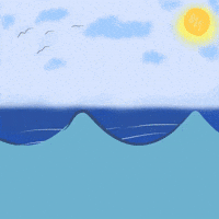 Happy July GIF by Maria Johnsen