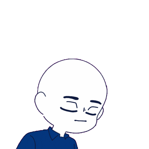 Deep In Thought Thinking Hard Sticker by ironbrij