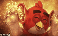 Happy Song Bird GIF