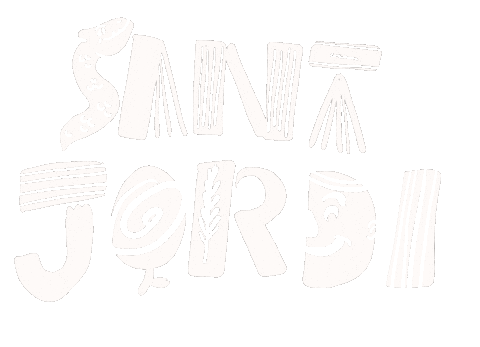 Sant Jordi Libro Sticker