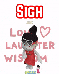 Exhale Ugh GIF by Zhotcita