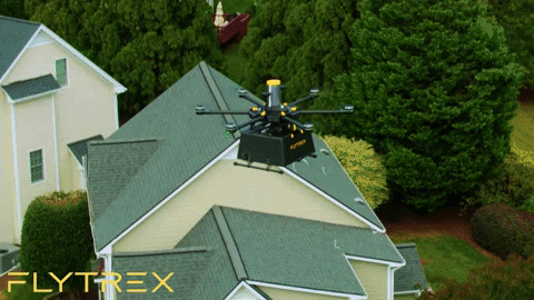 Flytrex-Aviation giphyupload food delivery sky GIF