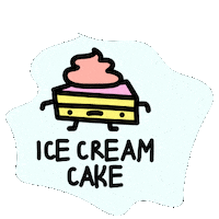 Ice Cream Cake Sticker by WeNeed