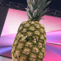 Pineapple Jumping GIF
