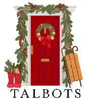 Talbotsreddoor Sticker by Talbots