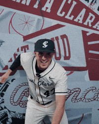Bronco Baseball GIF by Santa Clara Broncos