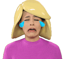 Sad Break Up Sticker