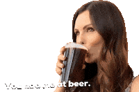 Happy Hour Beer Sticker by Krystle Lina